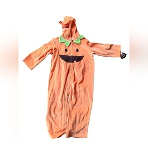 Kids Pumpkin Costume - Orange and Green